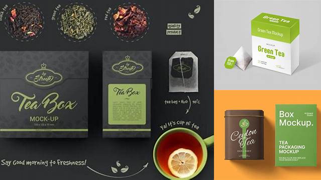 7259+ Tea Box Mockup Free Professional PSD Template