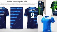 7263+ Mock Up Camiseta Futbol For Free Download