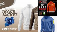 7268+ Track Jacket Mockup Free For Free Download