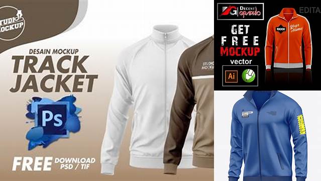 7268+ Track Jacket Mockup Free For Free Download