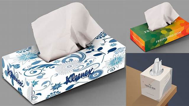 7280+ Tissue Box Mockup Free Download PSD for Free