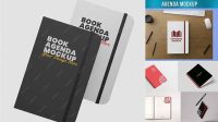 7282+ Agenda Mockup Premium PSD Freebie