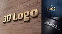 7292+ 3d Logo Mockup Online Free Smart Object PSD