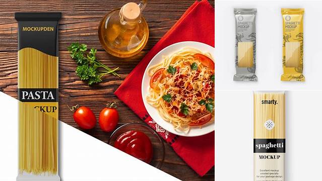 7296+ Mockup Pasta Smart PNG Image