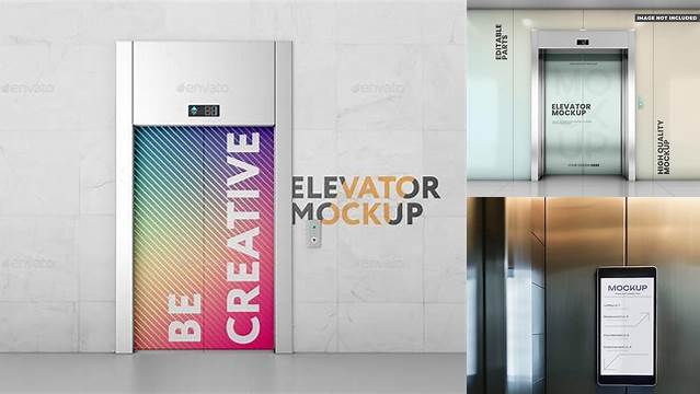 7298+ Elevator Mockup Psd Exclusive Free PSD