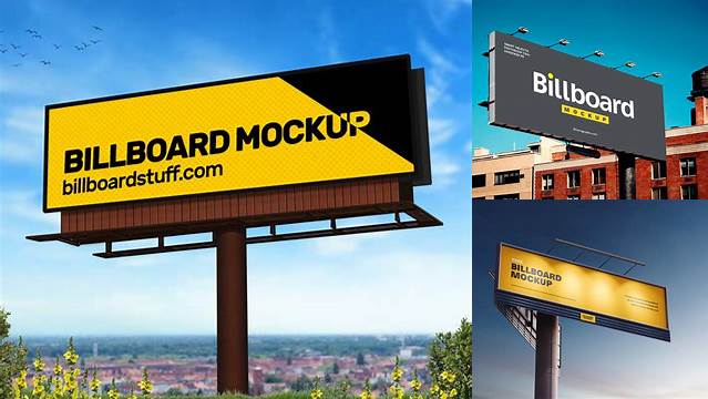 7302+ Billboard Mockup Vk Custom PSD Mockup Template