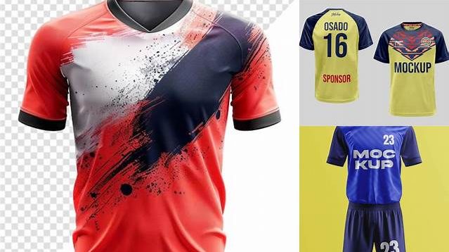 7306+ Mockup Baju Futsal High-End Creative PSD Template