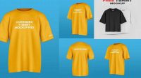 7306+ Oversized T-shirt Mockup Psd Free Free PSD for Creatives