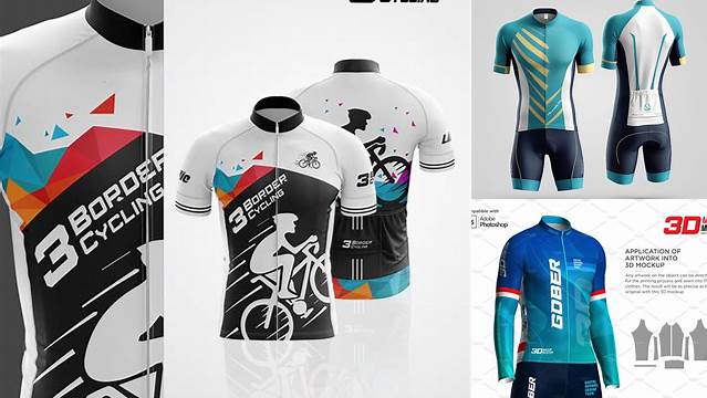 731+ 3d Cycling Jersey Mockup Free Photoshop Freebie