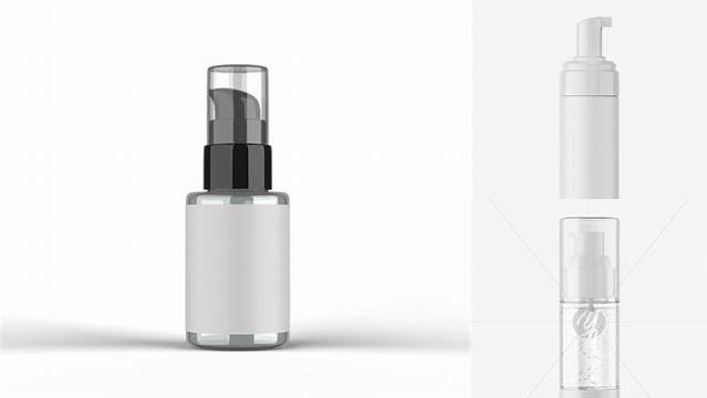 7318+ Airless Pump Bottle Mockup Smart PNG Image