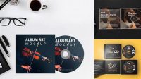 7318+ Album Mockup Psd Modern PSD Templates