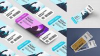 7324+ Ticket Mockup Free Include TIFF