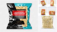 7329+ Instant Noodle Packaging Mockup Free Download Free Editable PSD Template