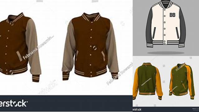 7339+ Baseball Jacket Mockup High Resolution