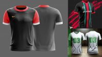 7341+ Template Camisa Futebol Photoshop High-Quality Editable PSD