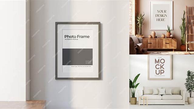 7355+ Mockup Quadro PSD Download