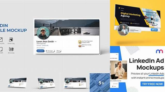 7364+ Linkedin Ad Mockup Tool Exclusive Free PSD