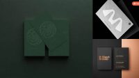 7372+ Business Card Emboss Mockup Free Mockup Templates