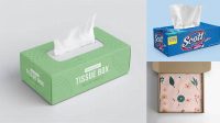 7378+ Free Tissue Paper Mockup High Resolution