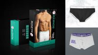 7378+ Underwear Packaging Mockup Free PSD