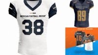 738+ American Football Jersey Mockup Psd Free Download Hight Resolution