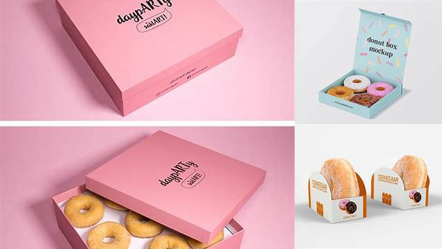 7385+ Donut Packaging Mockup Free Creative Photoshop Resources