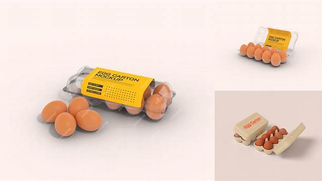 7385+ Egg Box Mockup Premium PSD Freebie