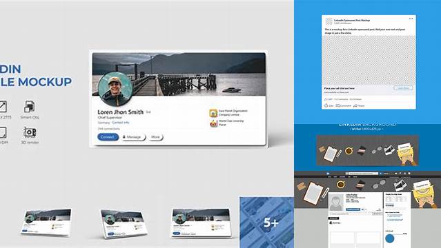 7399+ Linkedin Mock Up Creative Design Resource