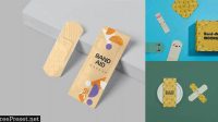 740+ Bandaid Mockup Include TIFF