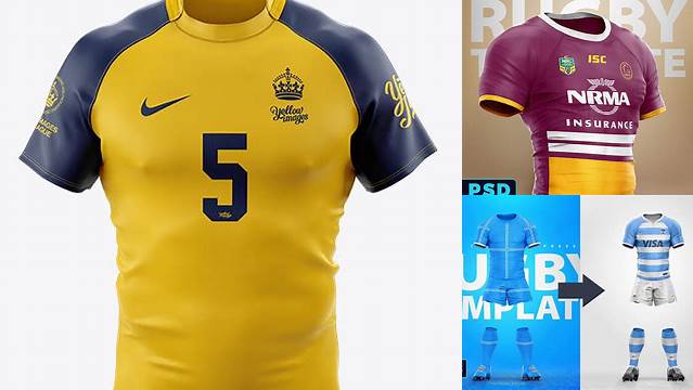 7408+ Rugby Jersey Mockup Free PSD Download