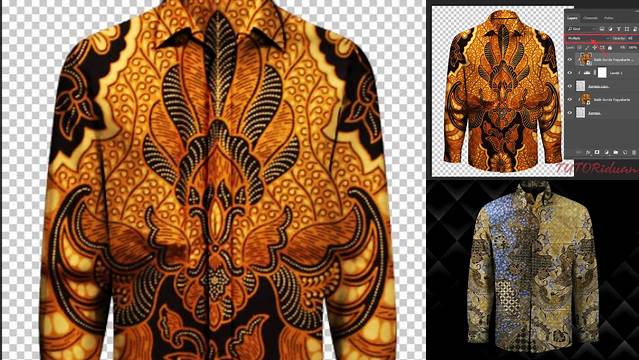 741+ Mockup Baju Batik PSD Free Download