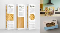 7415+ Pasta Box Mockup Free Download Customizable PSD