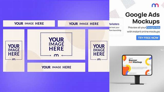 7437+ Google Ads Mockup Modern Design PSD