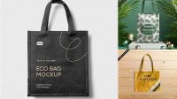 7446+ Eco Bag Mockup Free Download PSD Now