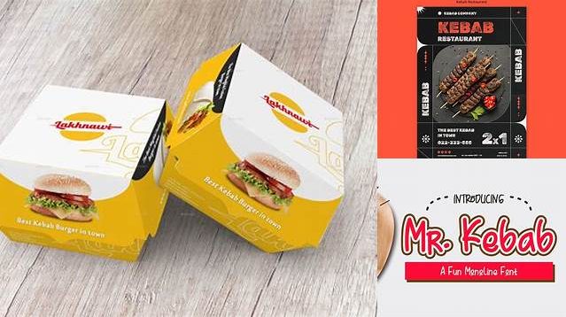 7450+ Template Packaging Kebab Download Premium Free PSD