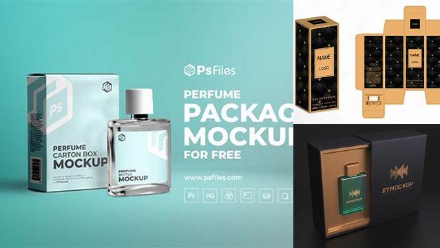 7459+ Perfume Box Design Free Download PSD Download