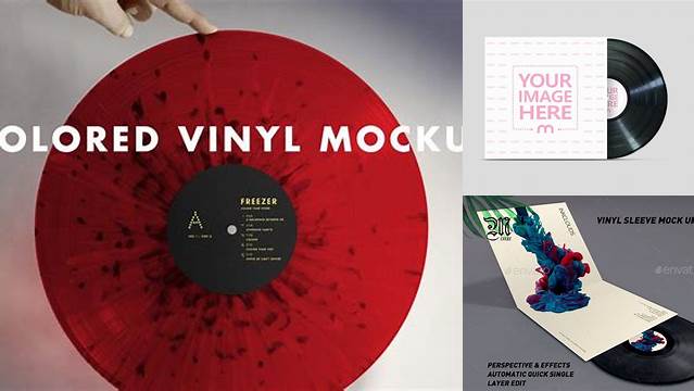 7459+ Vinyl Mockup Generator Include TIFF