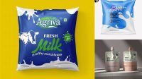 747+ Milk Pouch Mockup Digital Download