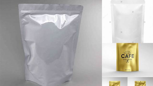 7479+ Mylar Bag Template Psd Smart Object PSD