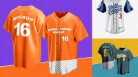 749+ Baseball Jersey Mockup Psd Free Include TIFF