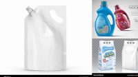 7490+ Detergent Pouch Mockup Digital Download