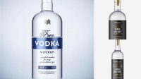 7493+ Vodka Bottle Mockup Easy Editable