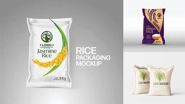 7498+ Rice Mockup Customizable PSD Templates