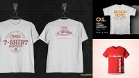 7502+ Free T-shirt Mockup Psd Download Include TIFF