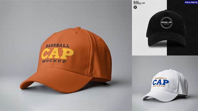 7506+ Baseball Cap Mockup PSD File for Designers