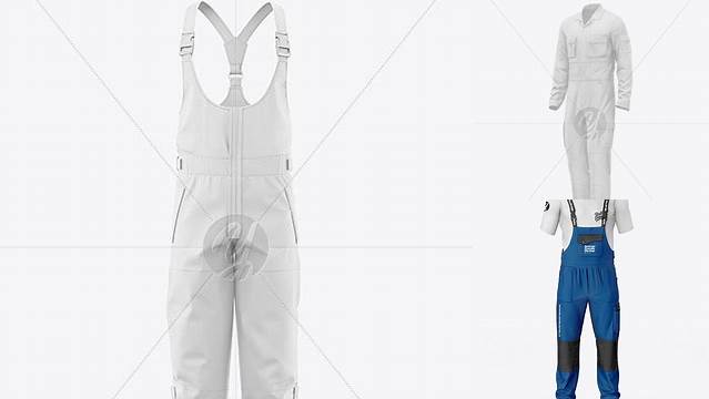 7509+ Overalls Mockup Smart PNG Image