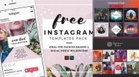 7535+ Instagram Ad Template Psd Stylish Free PSD