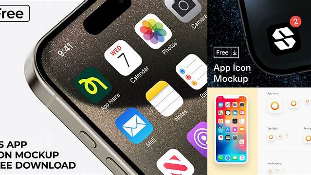 7541+ App Icon Mockup Free Download High Resolution