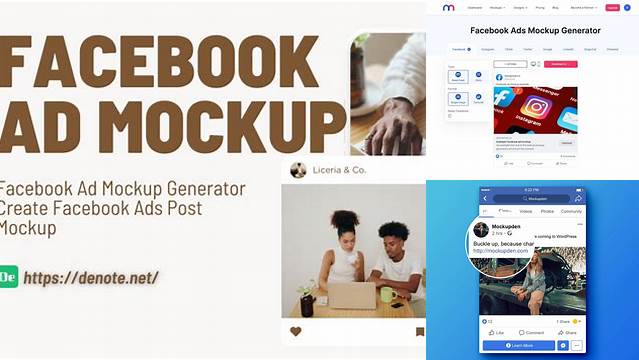 7550+ Facebook Ad Mockup Generator Include TIFF