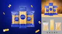 7553+ Pasta Bag Mockup Free Include TIFF